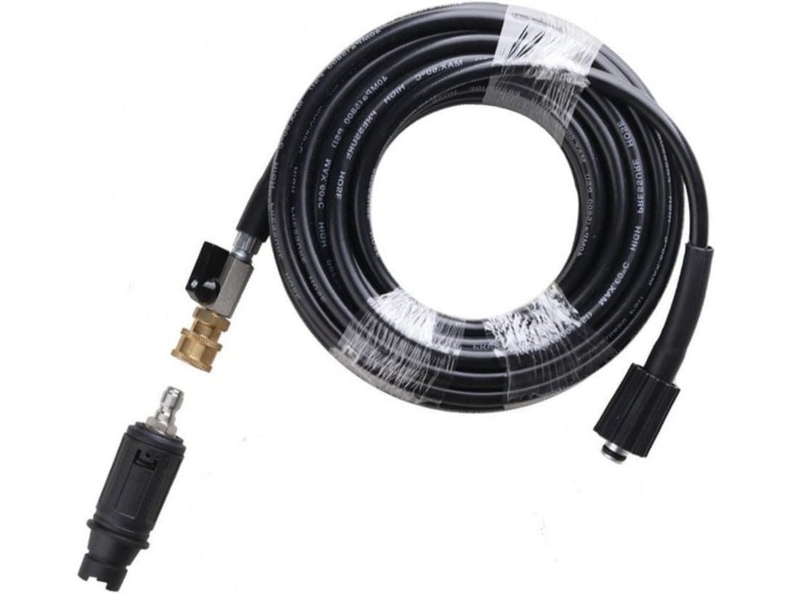 Mangueira De Lavadora Alta Pressão M22 Com Interruptor E Bocal Leque
