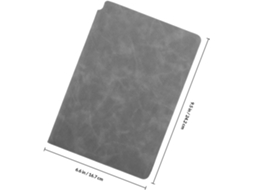 Carnet Blanc Effaçable À Sec Portable A5 Support Stylo Integrado Para Planejamento E Brainstorming Em Pu