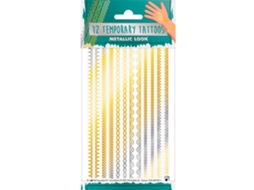 Tatuagens Metallic Look Transparentefunny Products