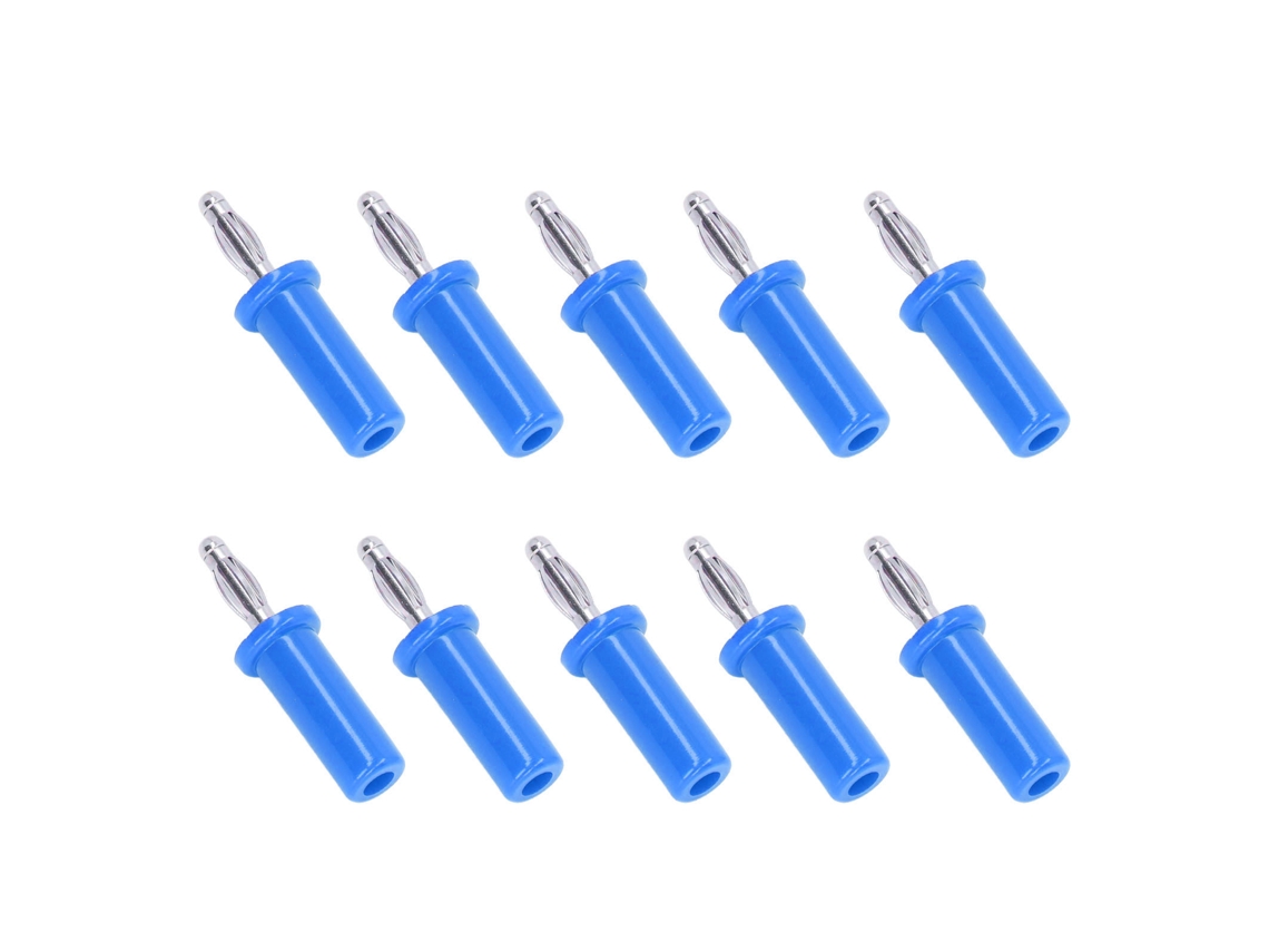 Laxiscreed Lantern Banana Plugs De Bronze 4mm, Conectores Para Altifalantes E Equipamentos Electrónicos, Pack 10