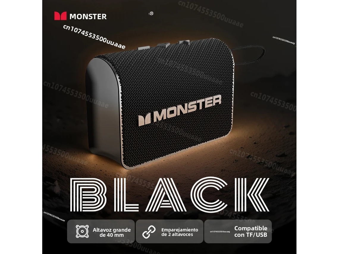 Alto falante Bluetooth Portátil para Uso Externo X902 5.4 MDUG (preto)