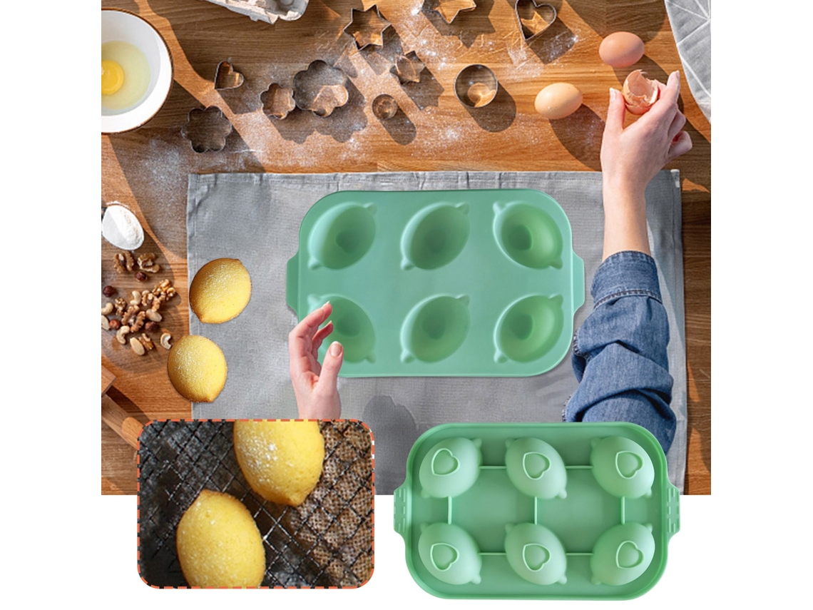 Molde De Silicona Para Pastel Con Forma De Limón