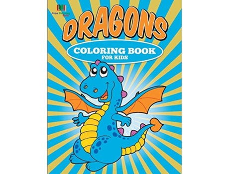 Livro Dragons Coloring Book For Kids De Avon Coloring Books (inglês)