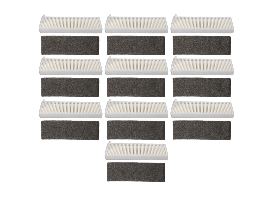 2026 Store 10 Pcs Filtros Hepa para Robot Aspirador Tikom G8000 Pro Honiture G20 Laresar Evol 3 Accesorios de Repuesto