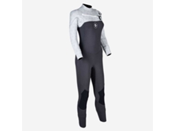 Cz Wetsuit Mulher Xscape 4/3/2 Mm Cinzento Laqualung