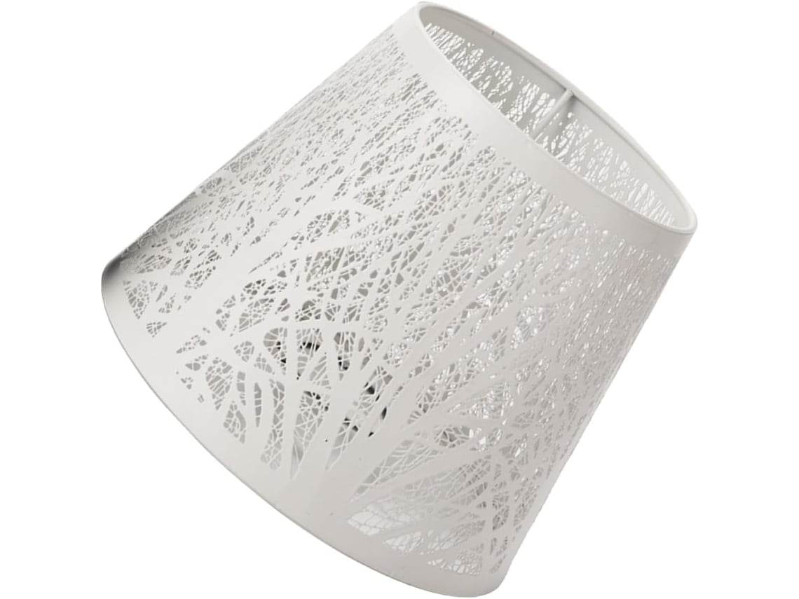 Abajur de Mesa Metálico E27 com Design Vazado em Forma de Árvore, Acessório de Iluminação para Quarto. SFUSHOS