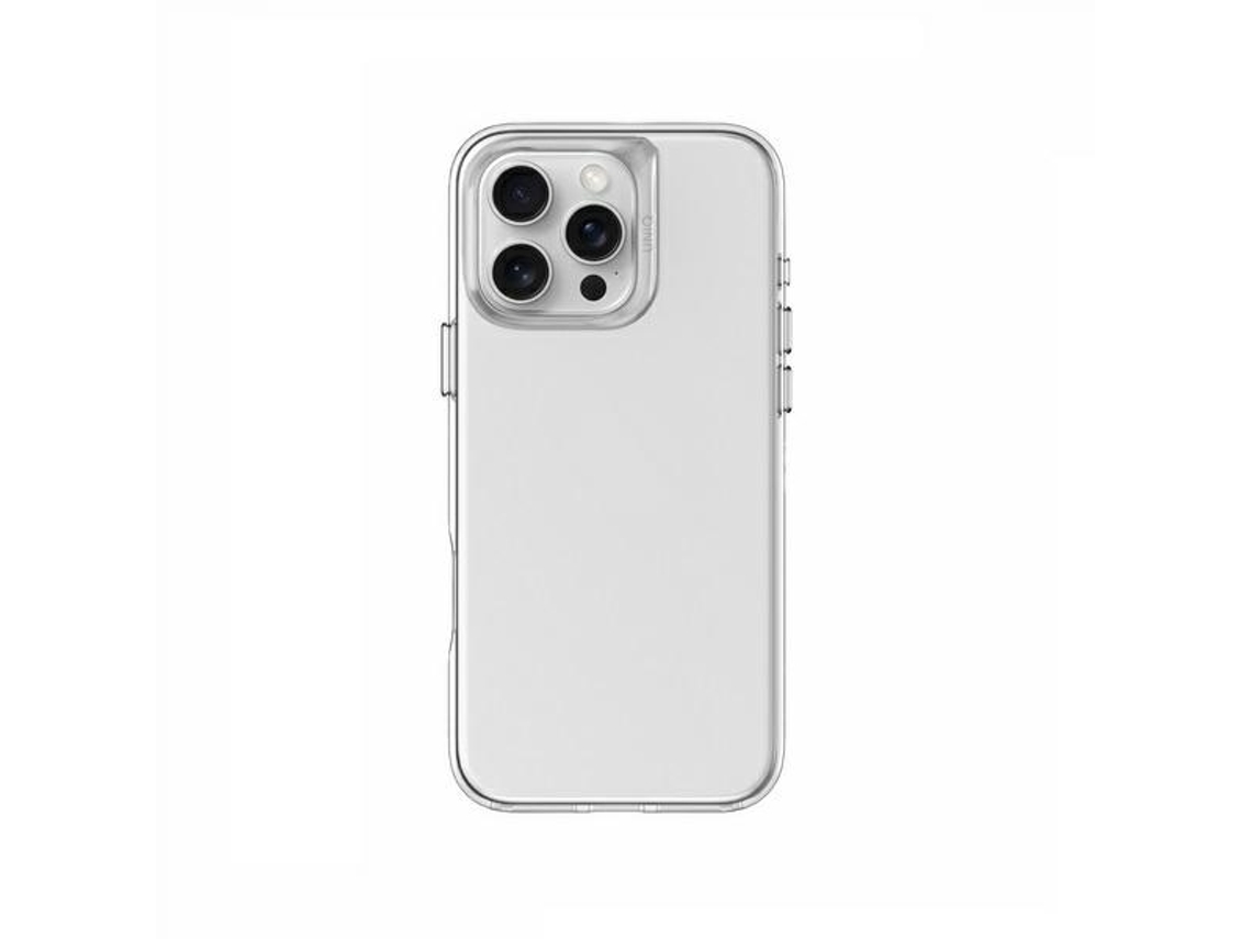 Capa para iPhone 16 Pro UNIQ Pele Sintética Transparente