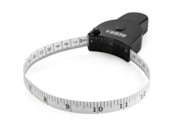 Fita Métrica Corporal De 150 Cm Com Pino De Travamento Portátil E Botão De Pressão, Sunny Aquaforge