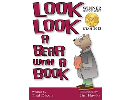 Livro Look Look a Bear with a Book de Thal Dixon (Inglês - Capa Dura)