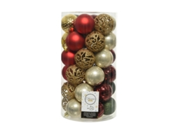 Bola de Natal DECORIS (Plástico - Multicor)