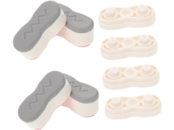 Conjunto De 4 Pares Almofadas Para Assento Sanitário,amortecedores Borracha E Vedações...