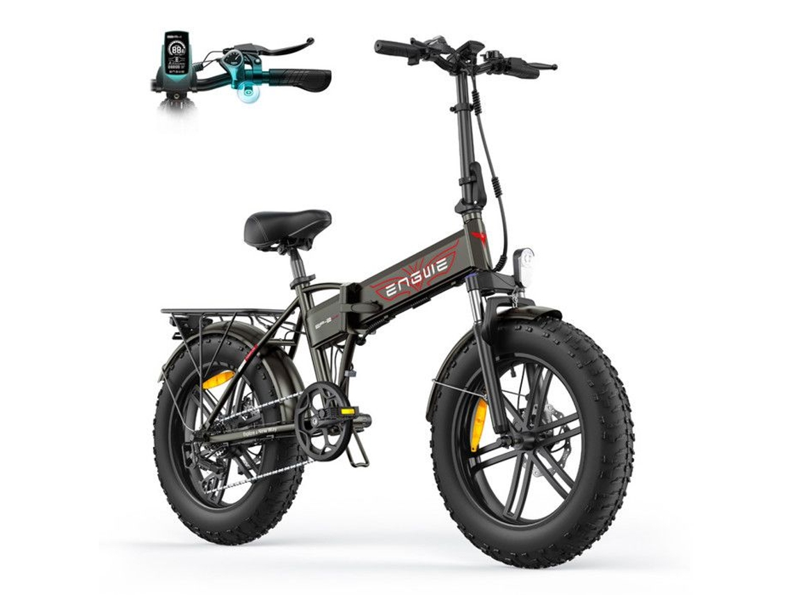 Bicicleta Elétrica Dobrável 20" ENGWE Ep 2 Boost Bateria 48v 13ah Autonomia 100 Km Suspensão Total