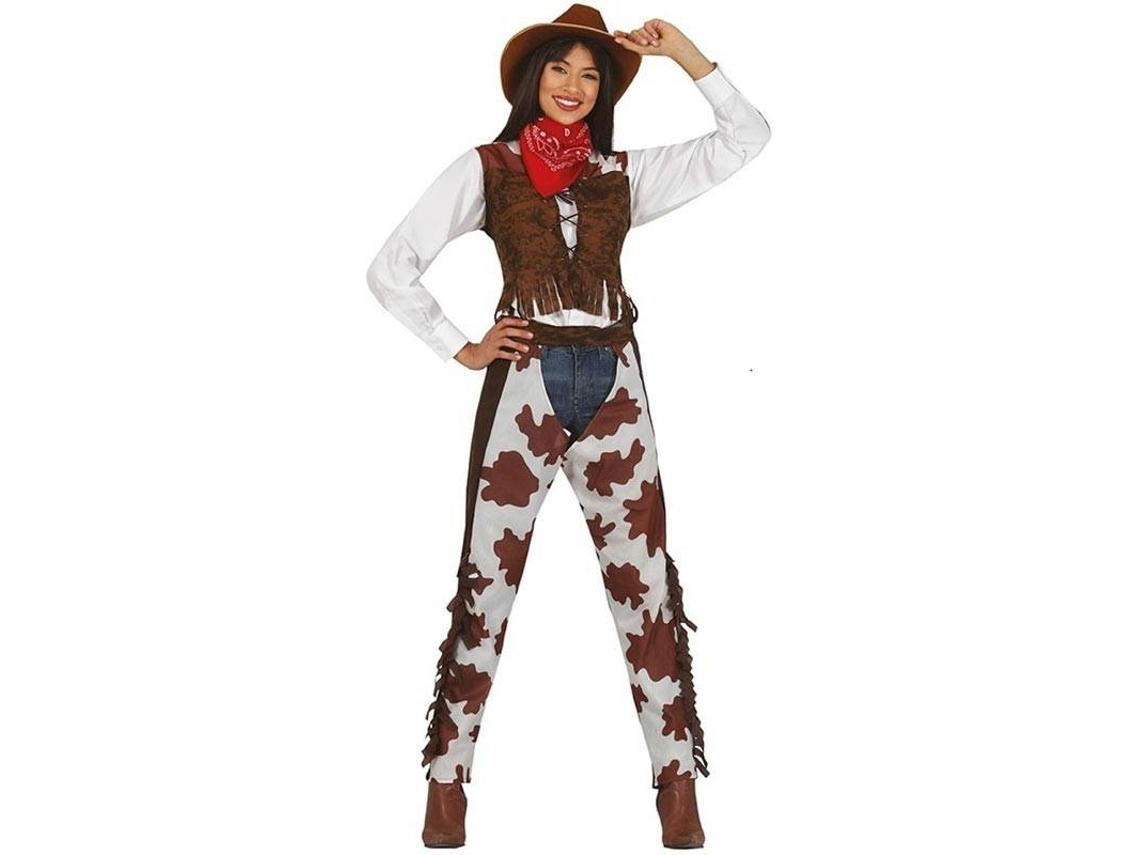Fato de Mulher GUIRCA Cowgirl Cowboy (Tam: L)