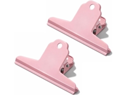 Pins para Sacos de Ração Cães, Pins de Metal Rosa em Formato de Bulldog com 10cm de Comprimento, Pins