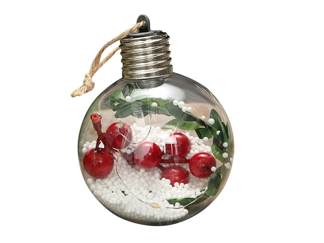 Luz Led De Fio De Cobre Para Decoração Natalina Ornamento De Árvore