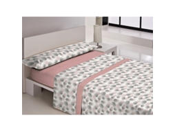 Conjunto de Lençóis LIBELA PIRINE LUARCA (Cor de Rosa - Solteiro - 90 x 195 + 25 cm)