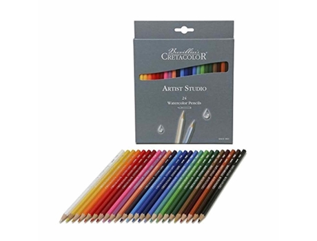 24 Lápis de Cor Aquarela Artist Studio BREVILLIER'S CRETACOLOR