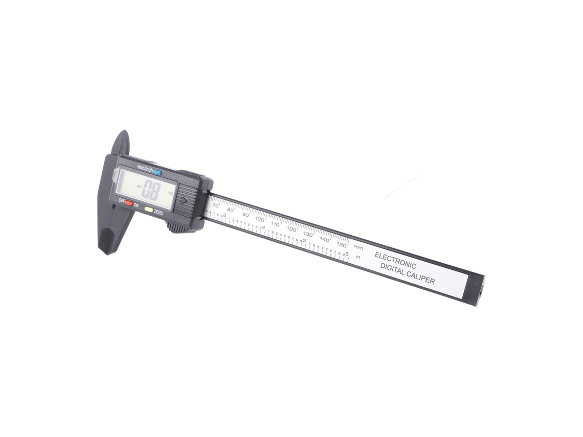 Laxiscreed Calibre Digital Retrátil De Alta Precisão 0,1mm Para Medições Exatas