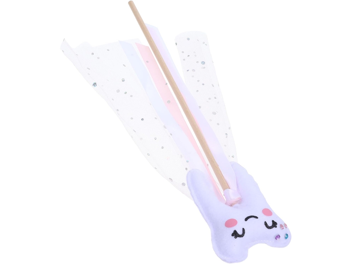 Varinha Mágica De Fada Com Fita, Acessório De Fantasia Para Meninos E Meninas, Design Exclusivo Para Festas.