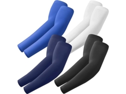 Manguitos De Braço Para Exterior 4 Pares - Proteção Uv, Tecido Refrescante E Compressão Em Poliéster, Respirável E Absorção De Humidade