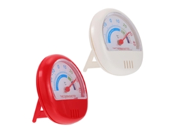 Conjunto De 2 Termômetros Plástico Labrimp Para Geladeira, Para Medição Precisa De Temperatura, Fáceis De Usar, Para