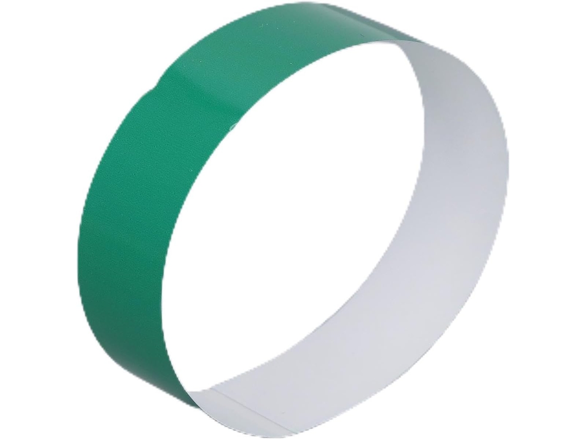 Pulseiras de papel, pulseiras impermeáveis para eventos, leves, para shows e festivais, identificação para entrada em