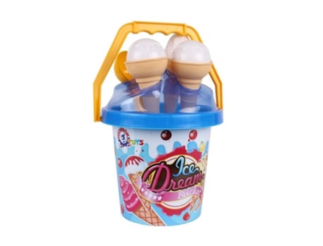 Conjunto De Areia Para Sorvete Azul 5743 Technok
