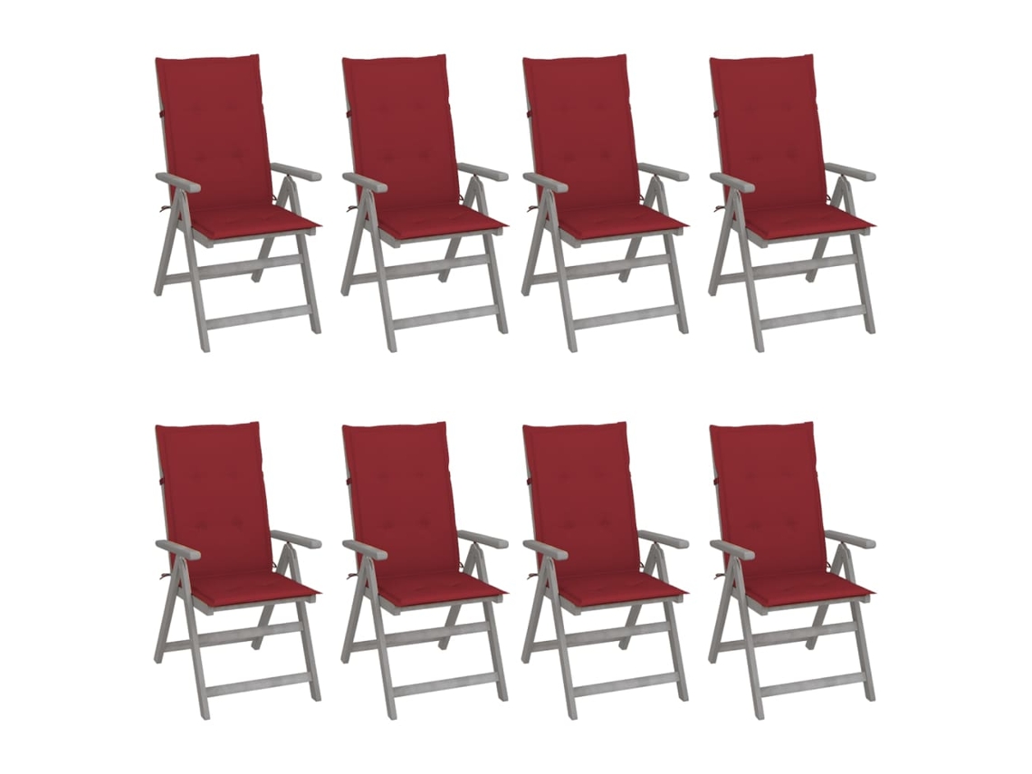 Garden Chair, Garden Chairs Vidaxl Cinzeto Madeira (n/a)