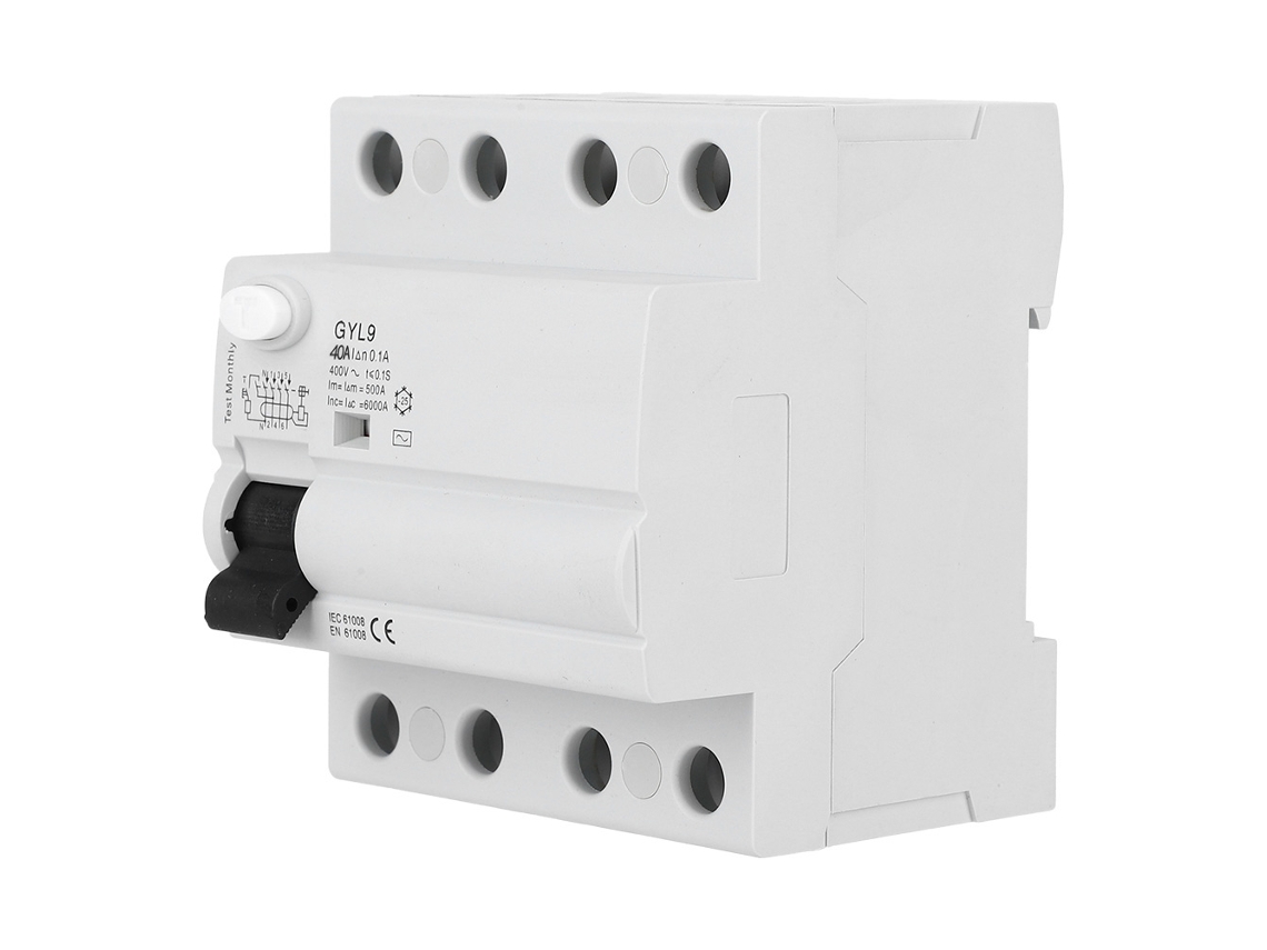 Laxiscreed Interruptor Residual 4p Para Proteção Contra Fugas E Sobrecargas