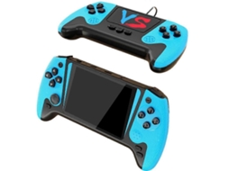 Console De Videogame Portátil 500 Em 1, Estilo Arcade Retrô Nostálgico De 3,5 Polegadas, Suporta Dois Jogadores, Azul Ly Ebike