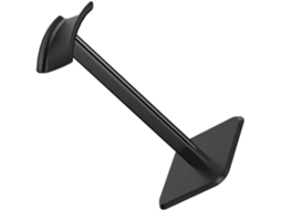 Support De Casque Universel En Aluminium Avec Barre De Support Et Base Stable Pour Gamer Et