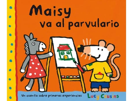 Livro Maisy va al parvulario de Lucy Cousins