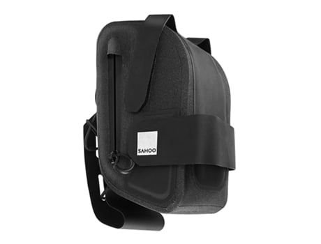 SAHOO Bolsa Bicicleta 1 5L À Prova D'Água Fixação Sela Suporte de Garrafa Preto