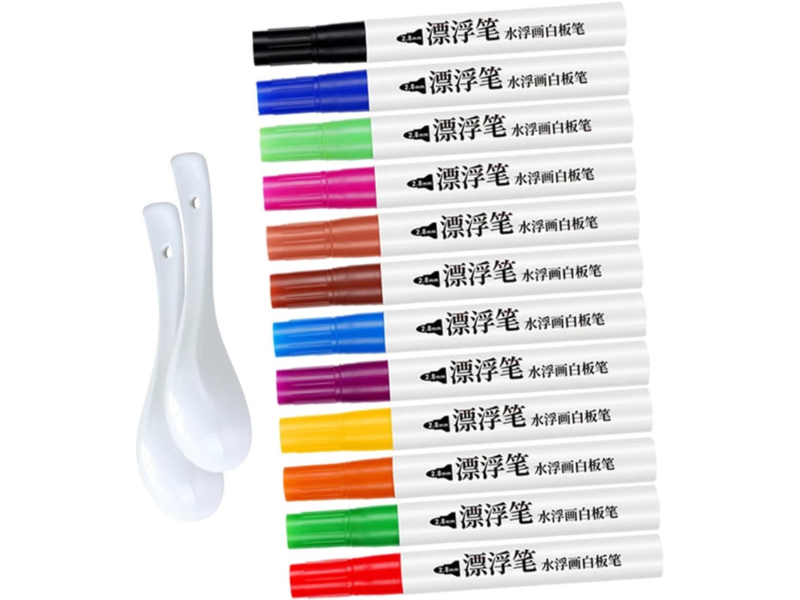 Caneta De Tinta Flutuante, Conjunto Clássico De Plástico, Para