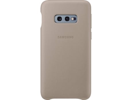 Capa SAMSUNG Galaxy S10e Leather Cover Cinza
