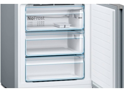 Frigorífico Combinado BOSCH KGN49XLEA (No Frost - 203 cm - 438 L - Inox)