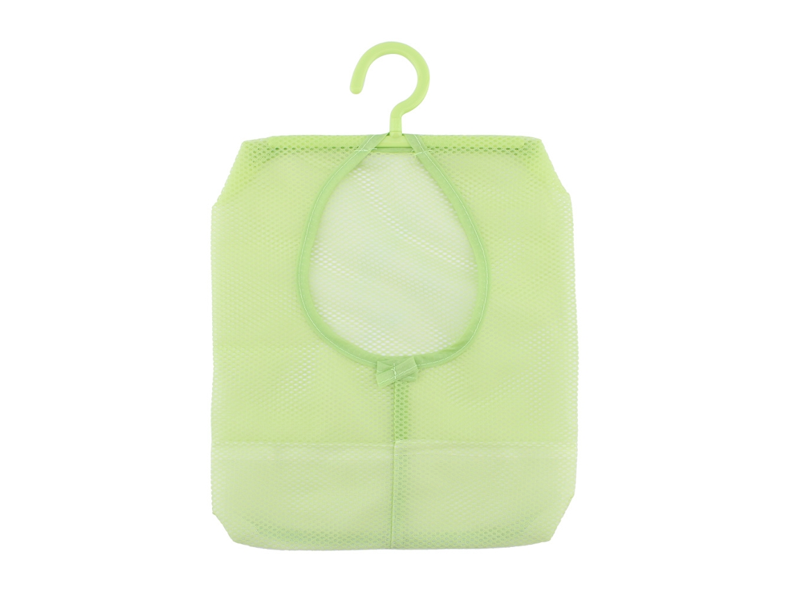 Bolsa de Malha para Armazenamento com Gancho Pendurado Cozinha Banheiro para Roupas | S/MARCA