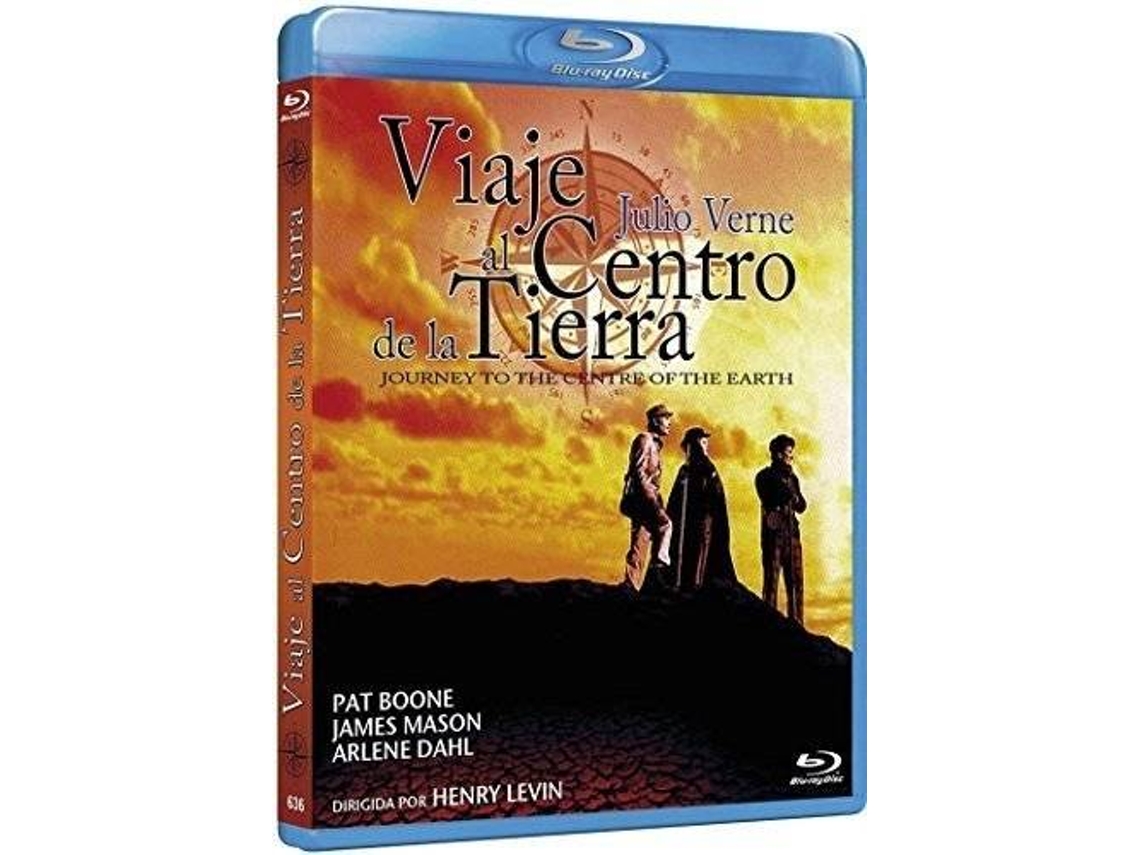 Blu-Ray Journey to the center of the world (1959) / Viaje al Centro de la Tierra (Edição em Espanhol)