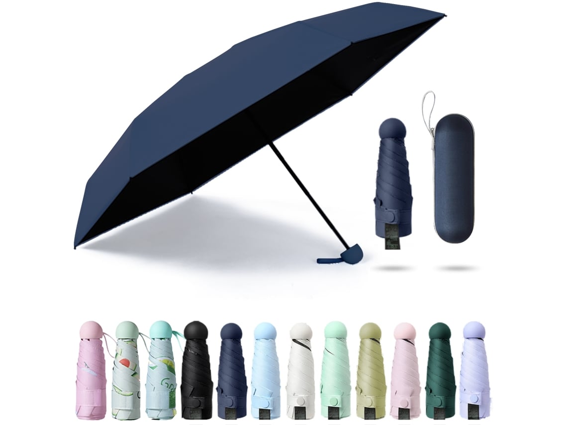 Guarda chuva Sol Dobrável Ultra leve 6 Ossos | S/MARCA