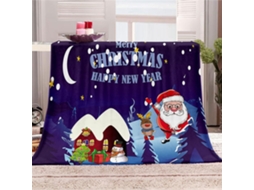 Manta de Flanela Fansu Estampa 3d Quente e Macia Microfibra Ideal para o Inverno Perfeita Cama Ou Sofá Adequad