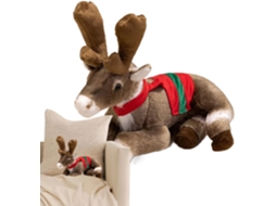 Rena De Pelúcia Macia Para O Natal - Adoráveis Bonecos Meninos E