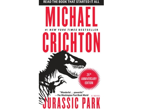 Livro Jurassic Park de Michael Crichton