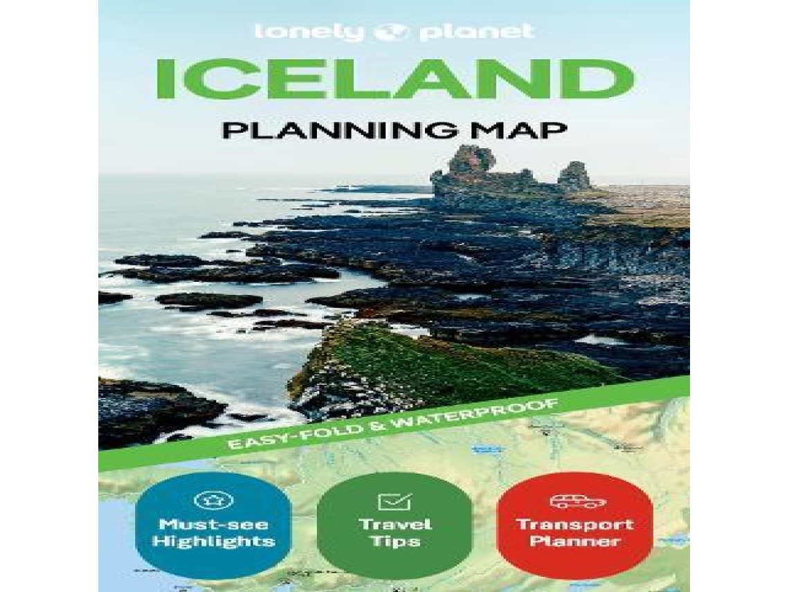 Livro Lonely Planet Iceland Planning Map de Lonely Planet (Inglês)