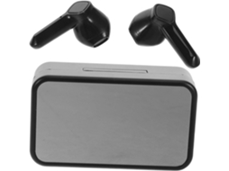 1 Conjunto De Fones Ouvido Sem Fio, Para Corrida, Em Plástico Preto