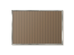 Quadro de vidro magnético com lava vulcânica para o hall Espelharte (60x40 cm)