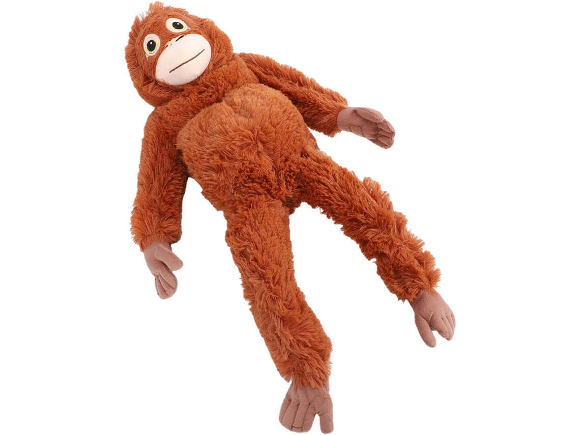 Pelúcia Gorila, Macaco Braços Longos 66cm, Pelúcia Com Dedos
