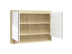 Mirror Cabinet, Mirror Cabinets Vidaxl Branco Mdf (n/a)