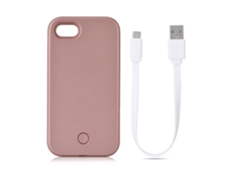 Capa de Telefone EOOCOO com luz de preenchimento para selfies