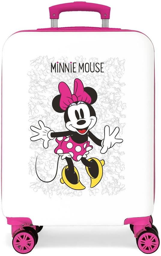 Mala de Cabine DISNEY Minnie Enjoy The Day-W Branco (39x58x20cm - 35L)