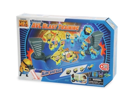 Jogo de precisão Epoch Games Minions Avl Blast Training Strike And Collapse The Minions! Época da Infância